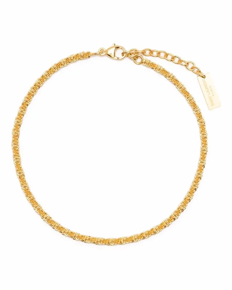 Saint Laurent Kleines Armband - Gold Gold