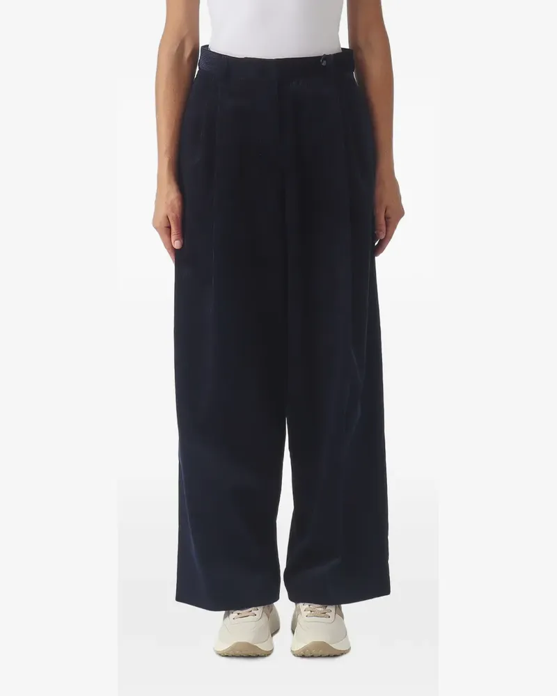 Max Mara Hose aus Cord - Blau Blau
