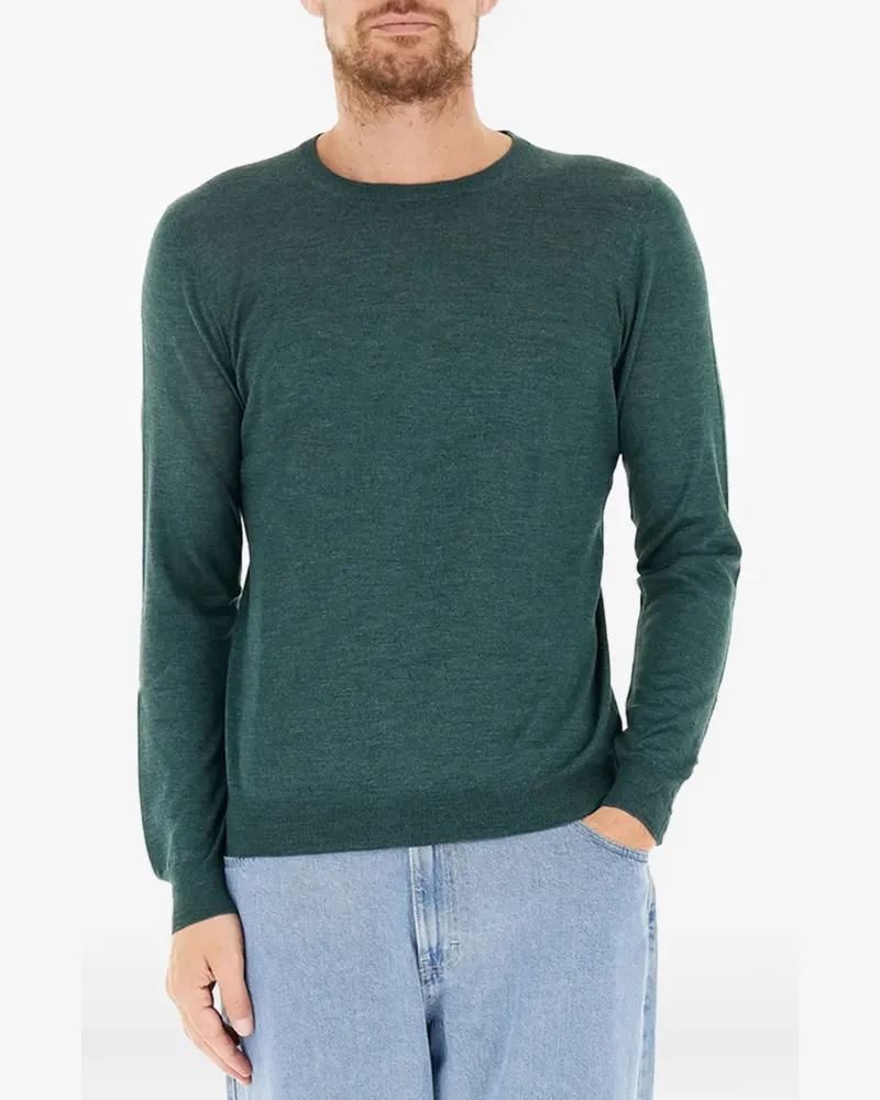 Gran Sasso round neck jumper - Grün Grün