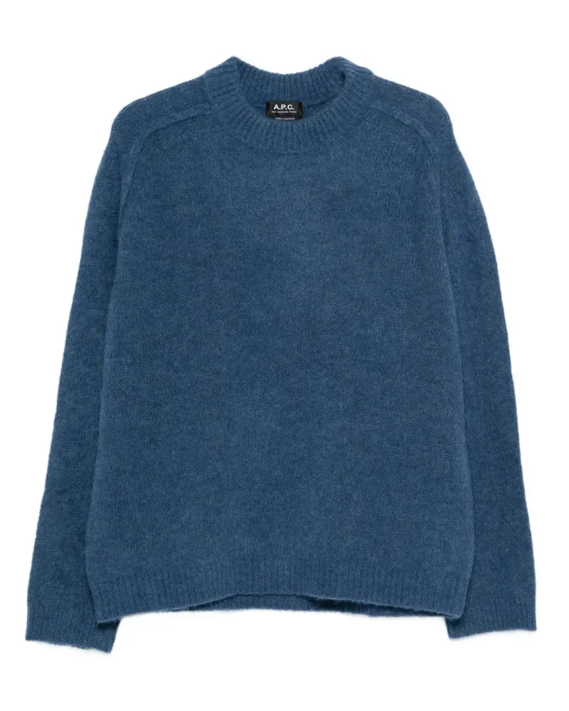 A.P.C. Tyler Pullover - Blau Blau