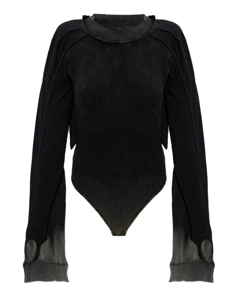 Charlotte Knowles Langärmeliges Hemd - Schwarz Schwarz