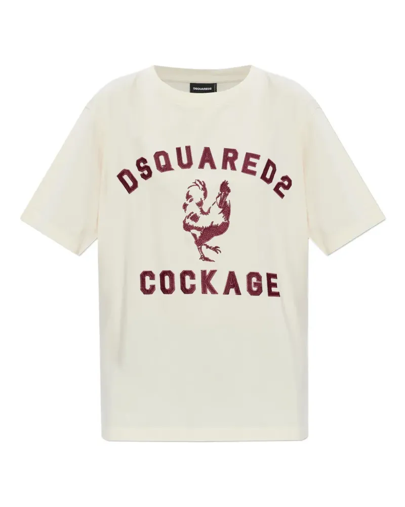 Dsquared2 T-Shirt mit Grafik - Nude Nude