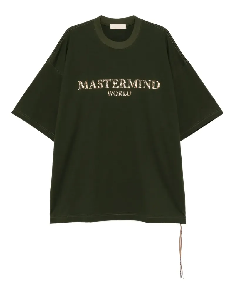 Mastermind World T-Shirt mit Logo-Print - Grün Grün