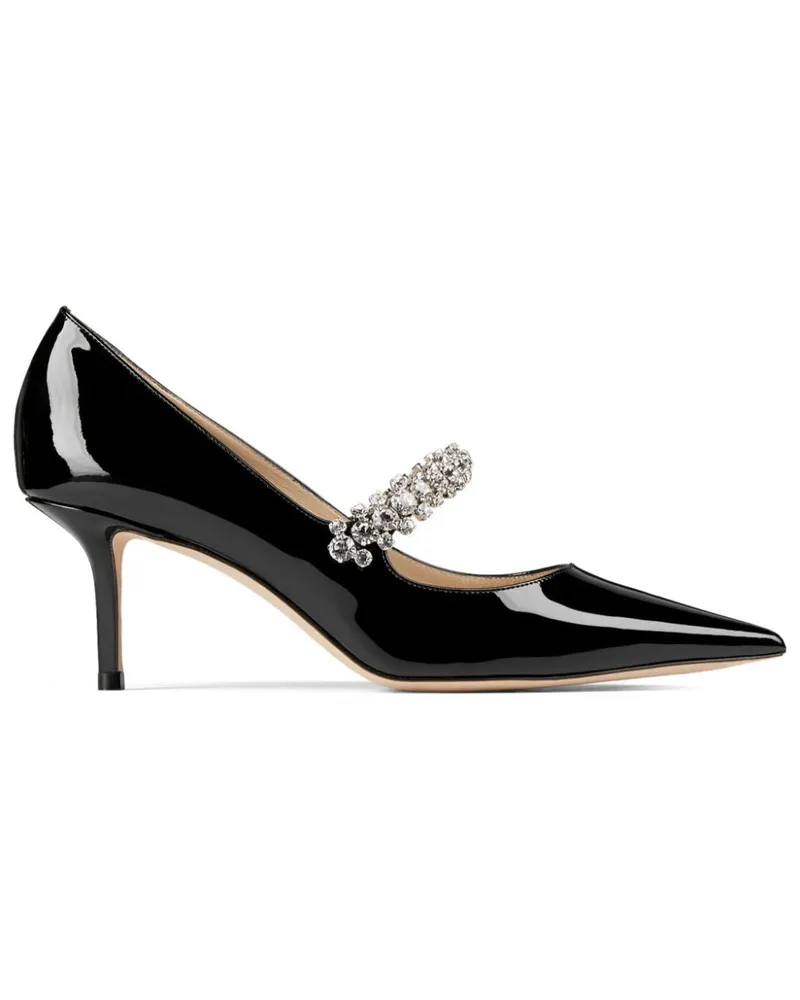 Jimmy Choo Bing Pumps aus Lackleder 65mm - Schwarz Schwarz