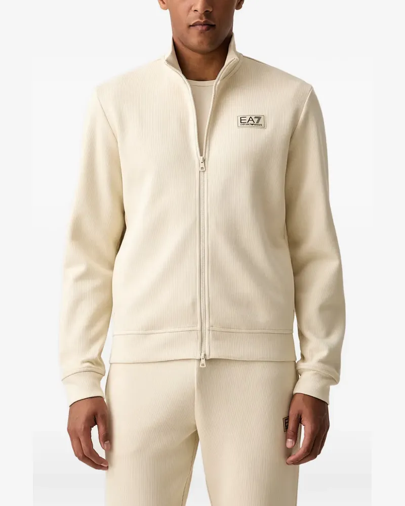 EA7 Pullover mit Reißverschluss - Nude Nude