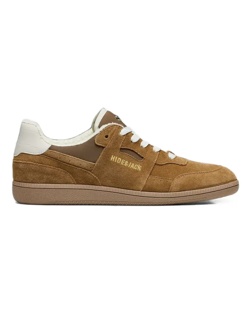 Hide & Jack Shaggy low-top sneakers - Braun Braun