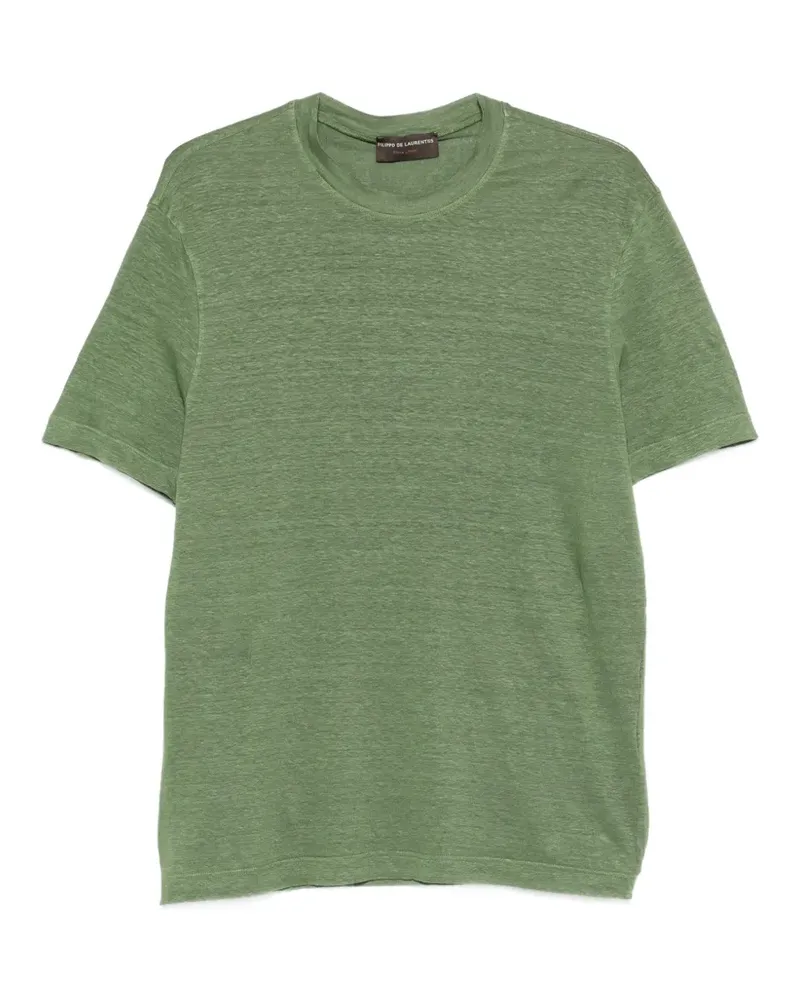 Filippo de Laurentiis Klassisches T-Shirt - Grün Grün