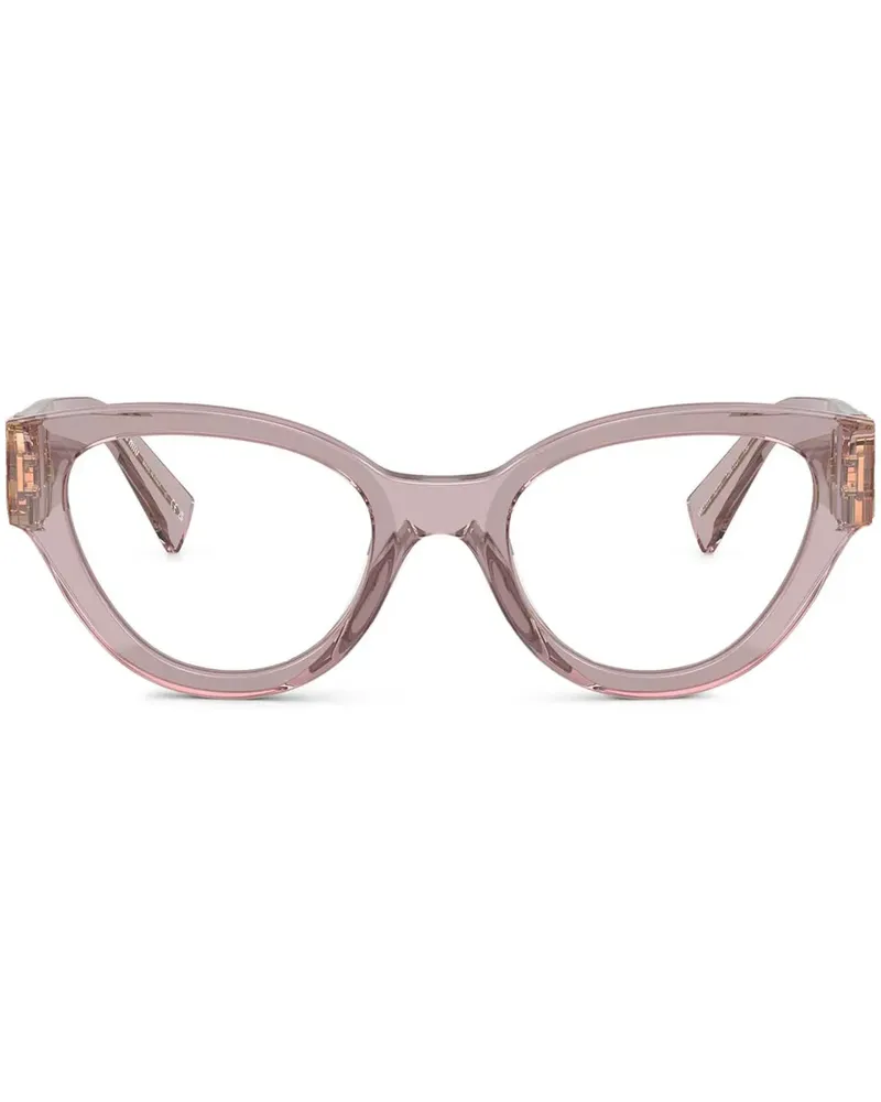 Miu Miu Brille mit Cat-Eye-Gestell - Violett Violett