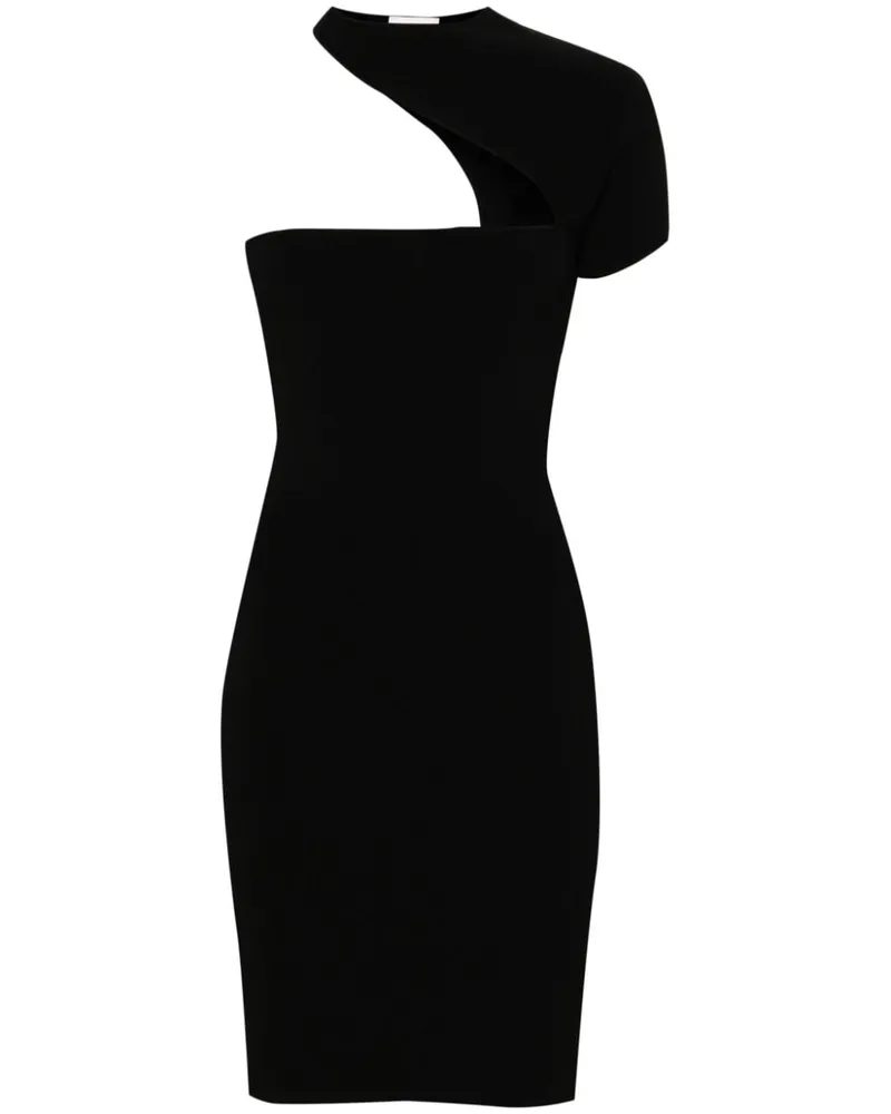 Isabel Marant Asymmetrisches Orka Minikleid - Schwarz Schwarz