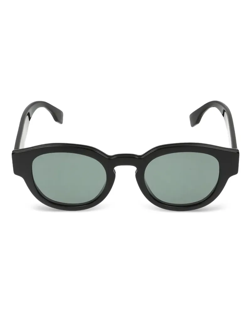 Fendi logo sunglasses - Schwarz Schwarz
