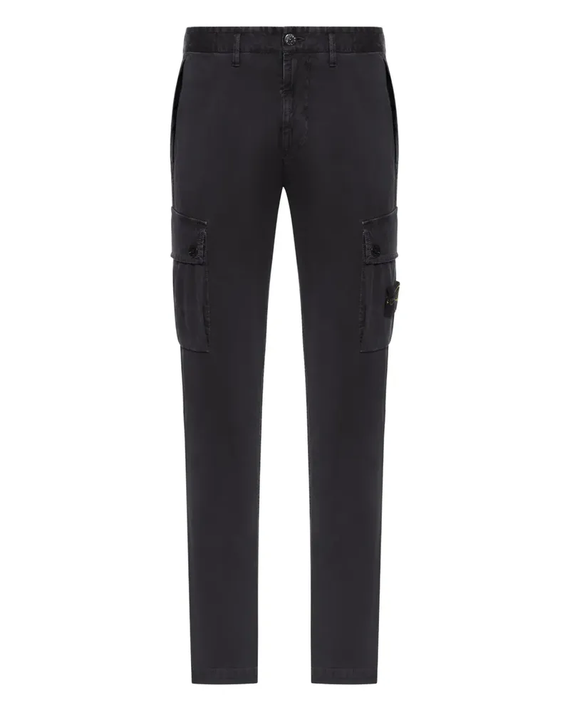Stone Island Hose mit aufgesetzter Tasche - Schwarz Schwarz