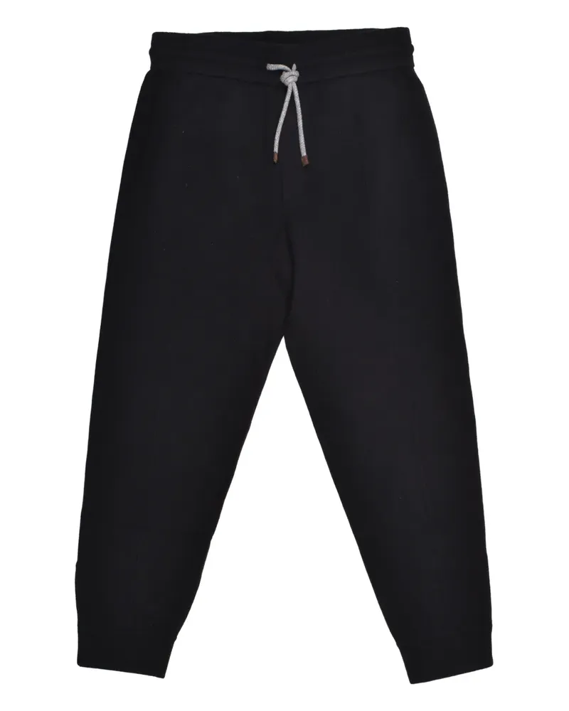 Brunello Cucinelli Jogginghose mit Kordelzug - Schwarz Schwarz