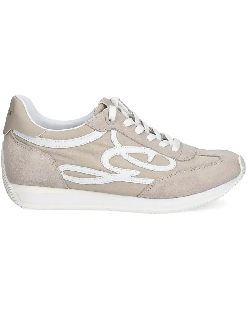 Guess Sneakers mit Logo-Print - Nude Nude