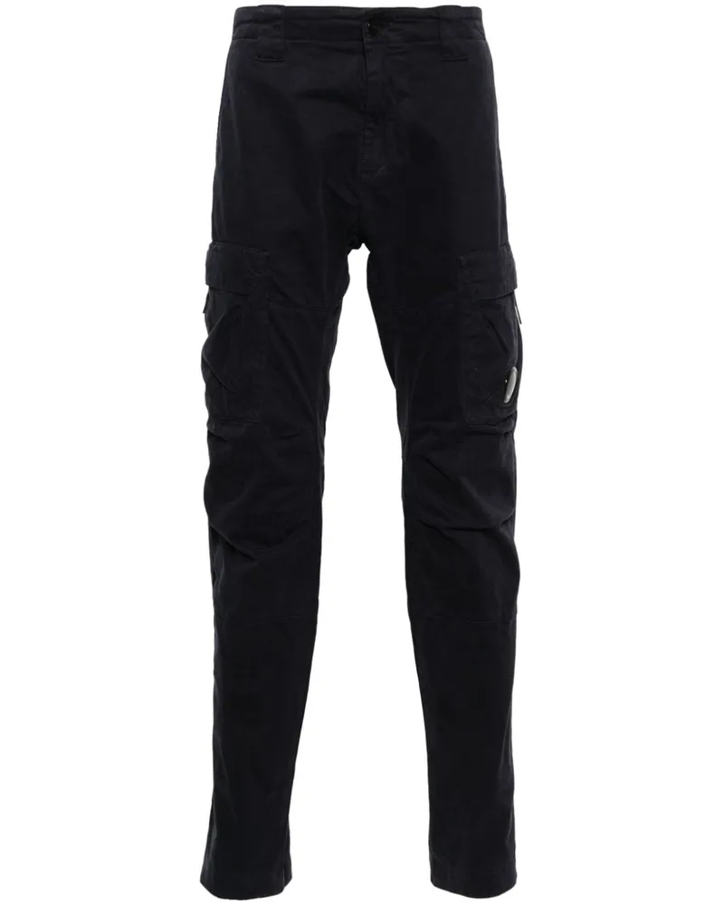C.P. Company Lens Cargohose mit Tapered-Bein - Blau Blau