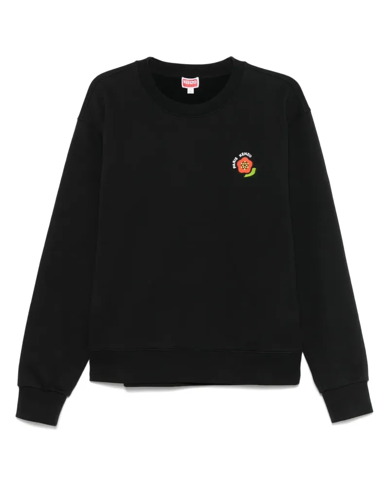 Kenzo Sweatshirt mit Stickerei - Schwarz Schwarz