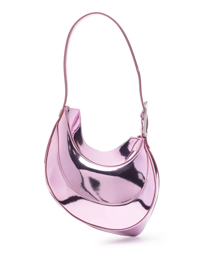 Thierry Mugler Kleine Spiral Curve 02 Schultertasche Rosa