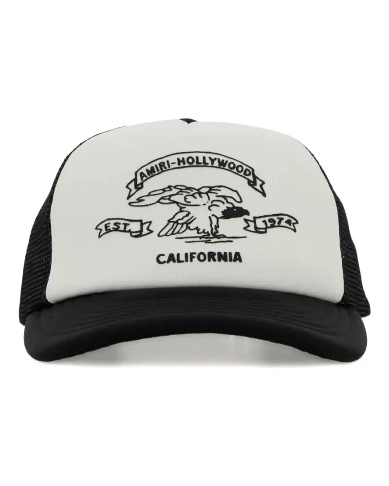 Amiri two-tone mesh baseball cap - Schwarz Schwarz