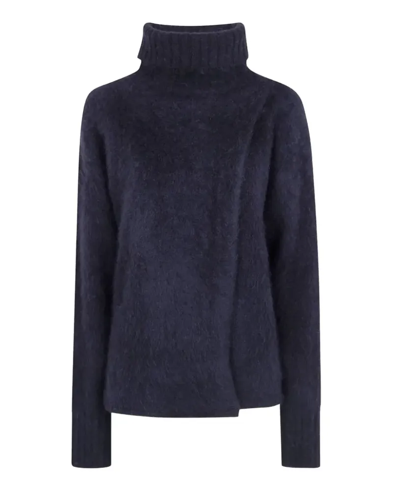 Uma Wang Langärmeliger Rollkragenpullover - Schwarz Schwarz