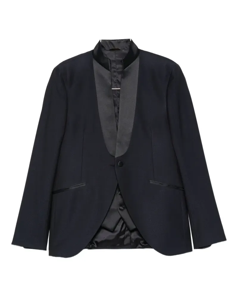 Manuel Ritz shawl-lapel suit - Blau Blau