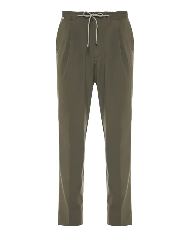 Corneliani Hose mit Kordelzug - Grün Grün