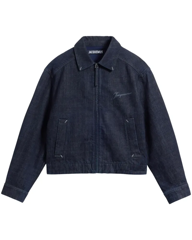 Jacquemus La Veste de-Nîmes Canvas - Blau Blau