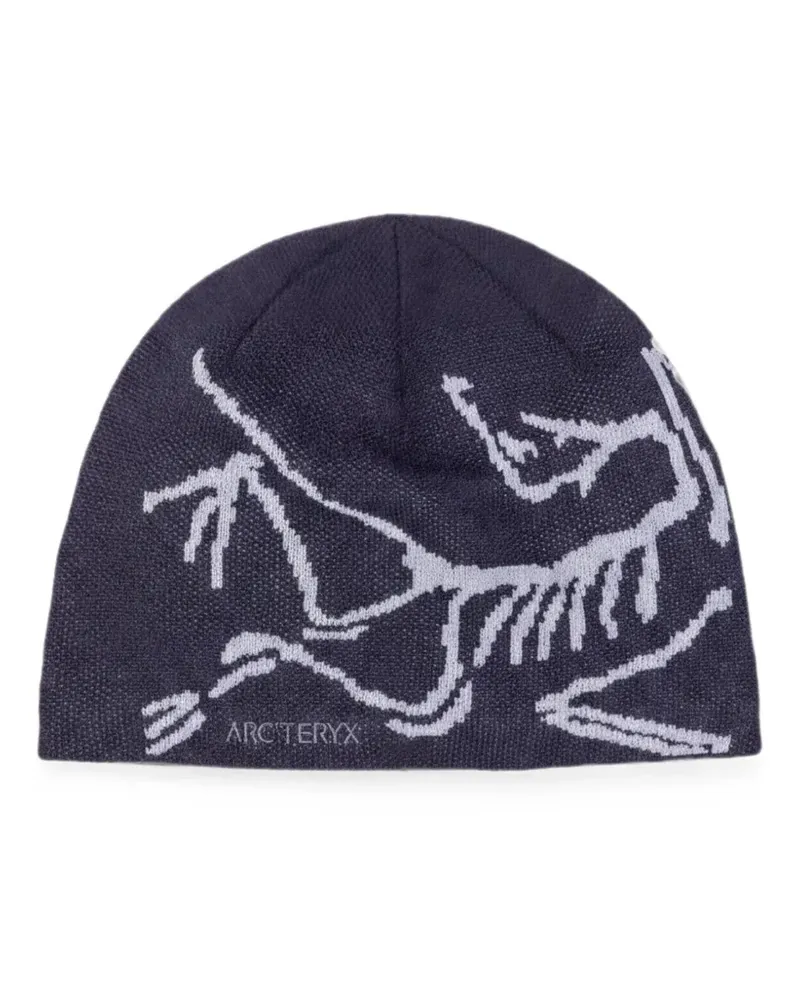 Arc'teryx Beanie mit Intarsien-Logo - Schwarz Schwarz