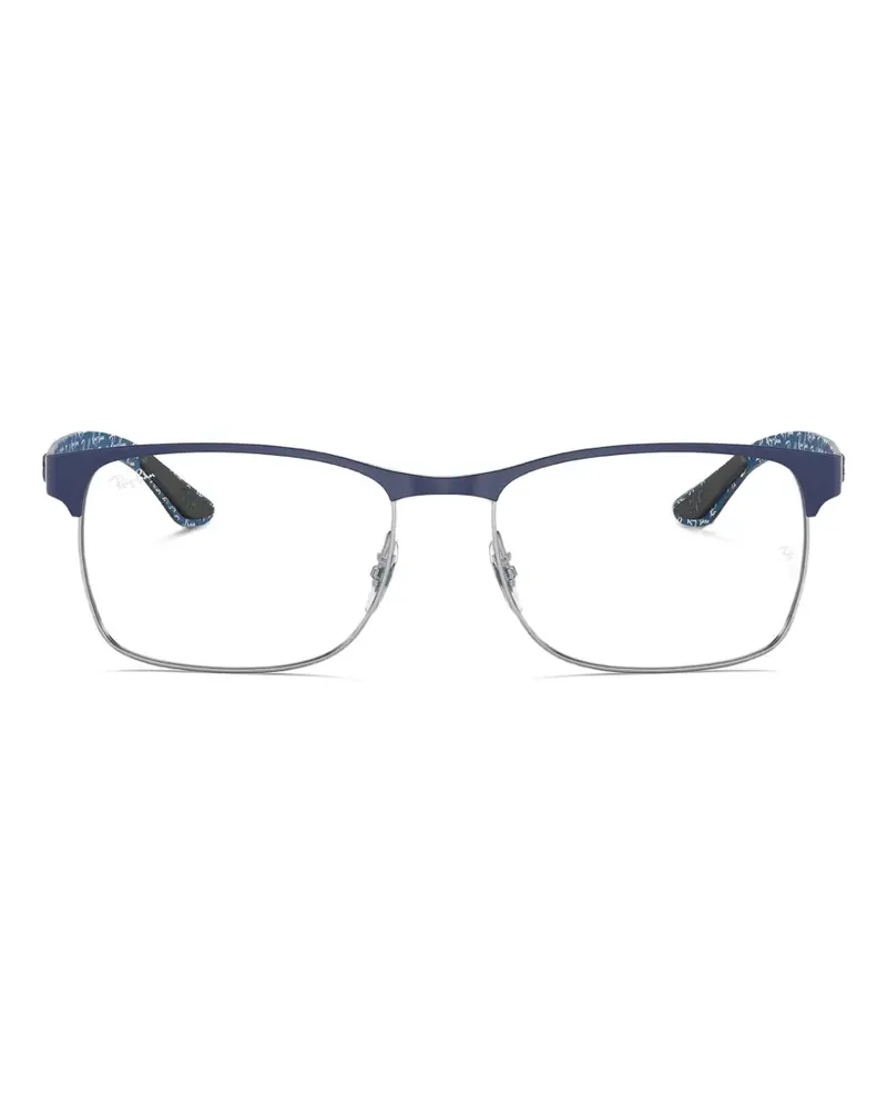 Ray Ban Brille mit eckigem Gestell - Silber Silber