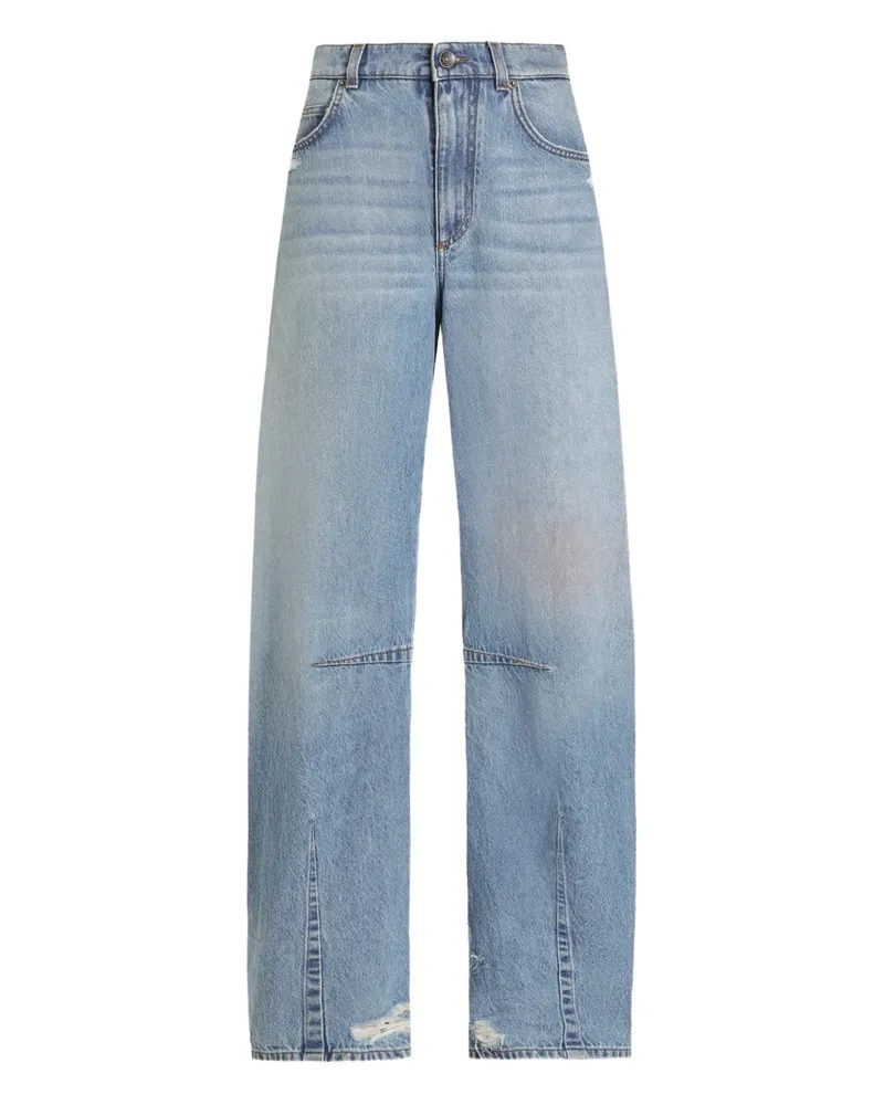 Dolce & Gabbana Jeans im Distressed-Look - Blau Blau