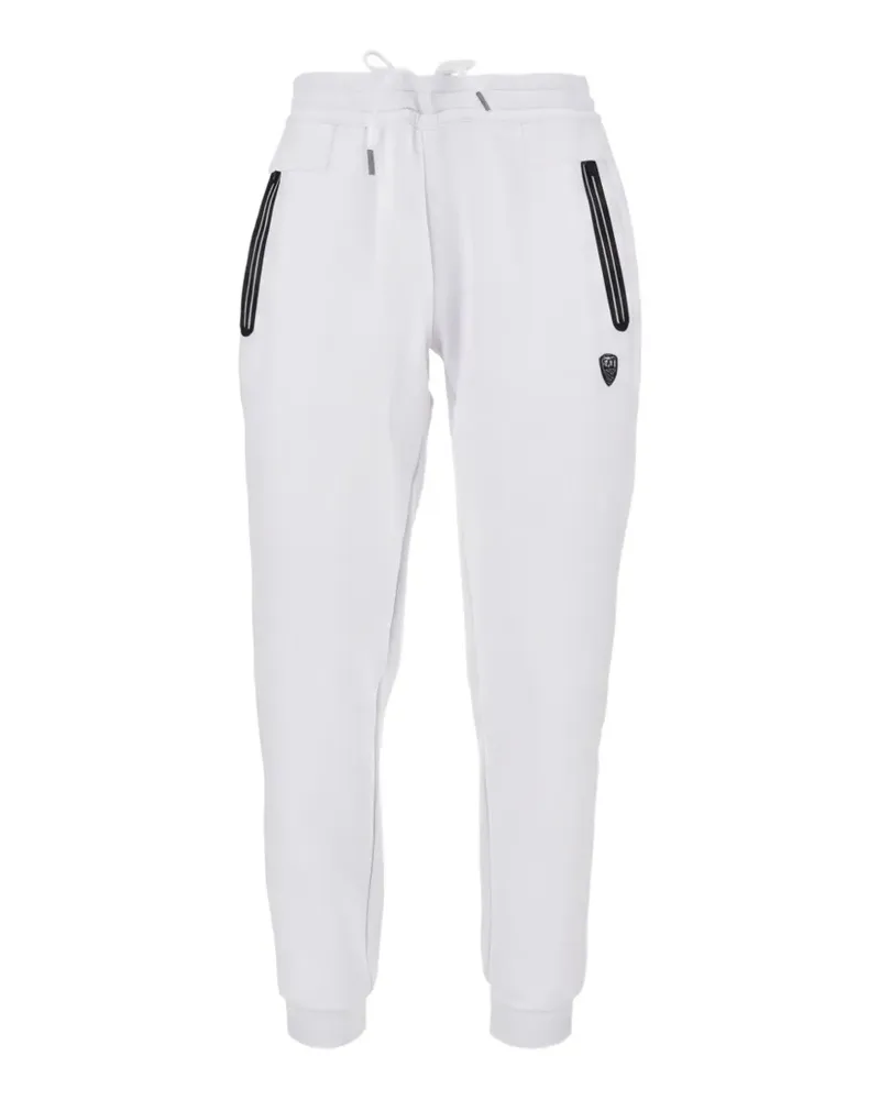 EA7 Jogginghose mit Logo-Patch - Weiß Weiß