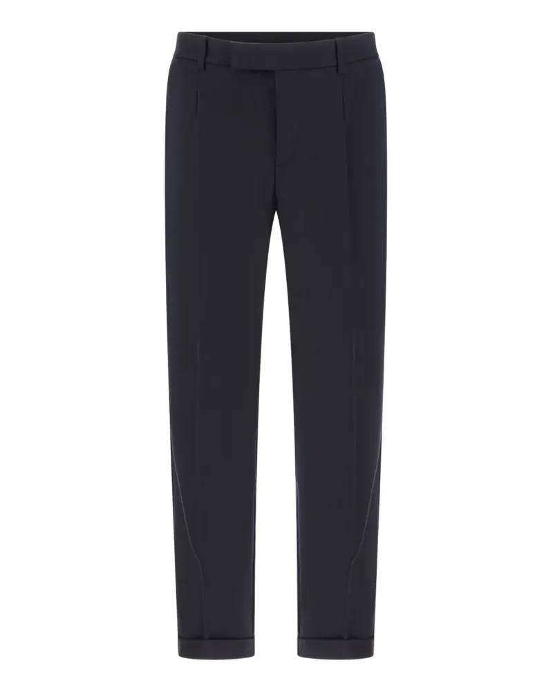 CRUNA Tortona pleated trousers - Blau Blau