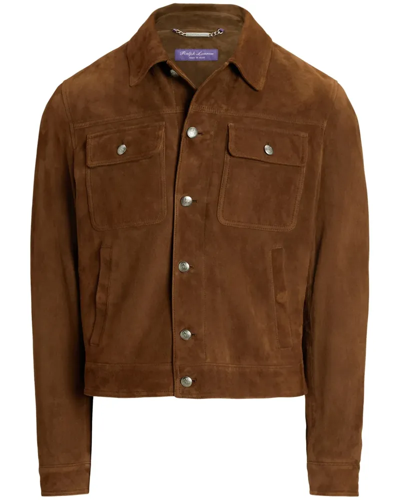 Ralph Lauren Jacke aus Wildleder - Braun Braun