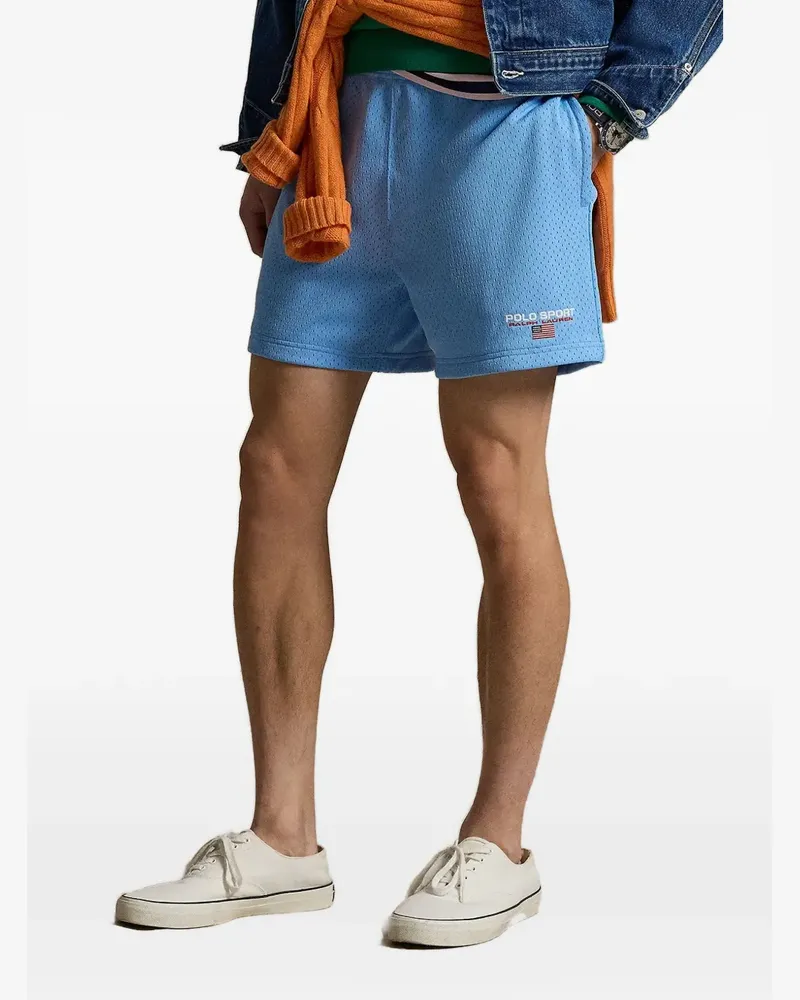 Ralph Lauren logo patch shorts - Blau Blau