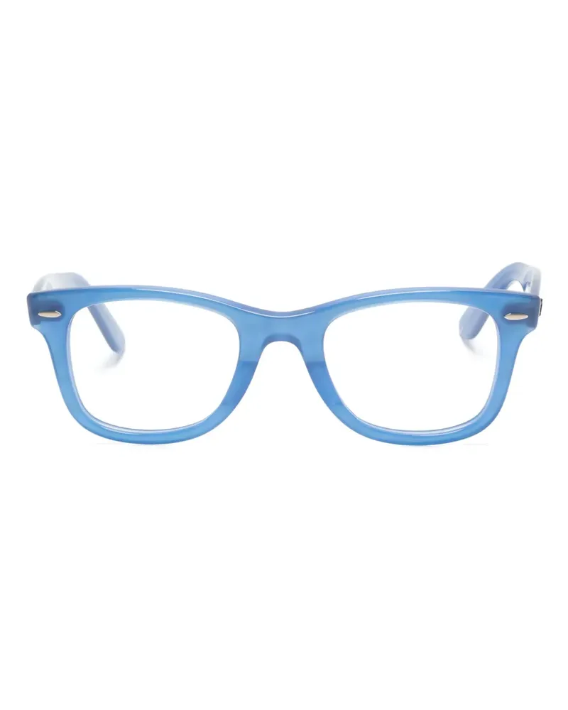 Ray Ban Ease Brille mit breitem Gestell - Blau Blau