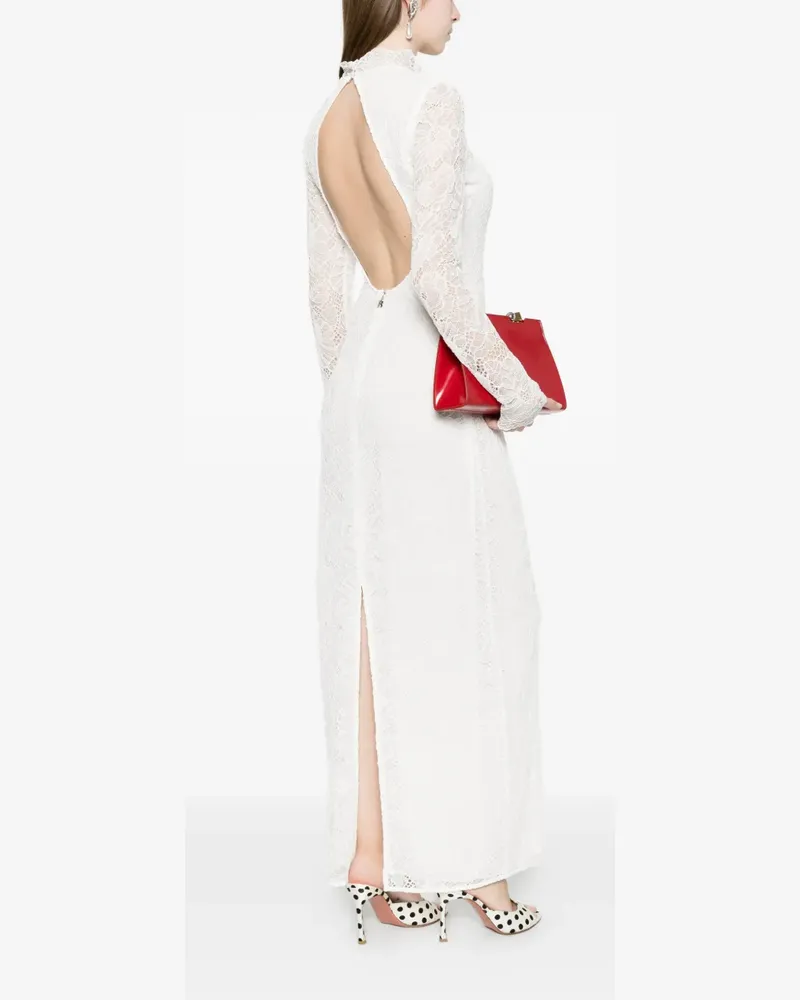 ROTATE Birger Christensen lace maxi dress - Weiß Weiß