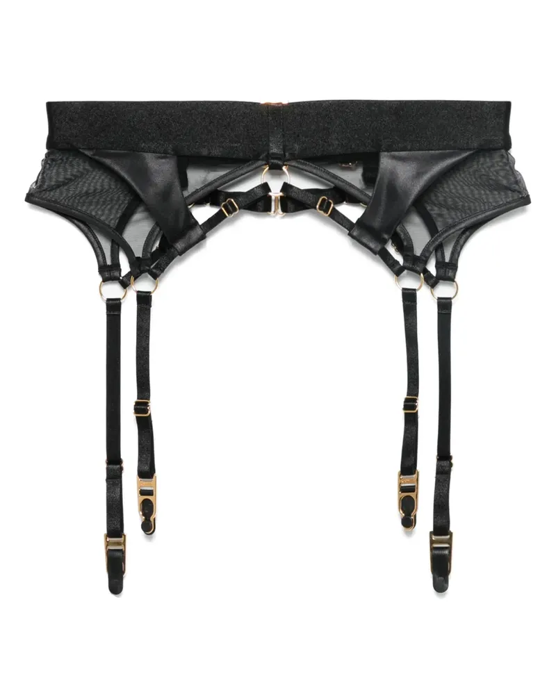 Bordelle Vero Hosenträger - Schwarz Schwarz