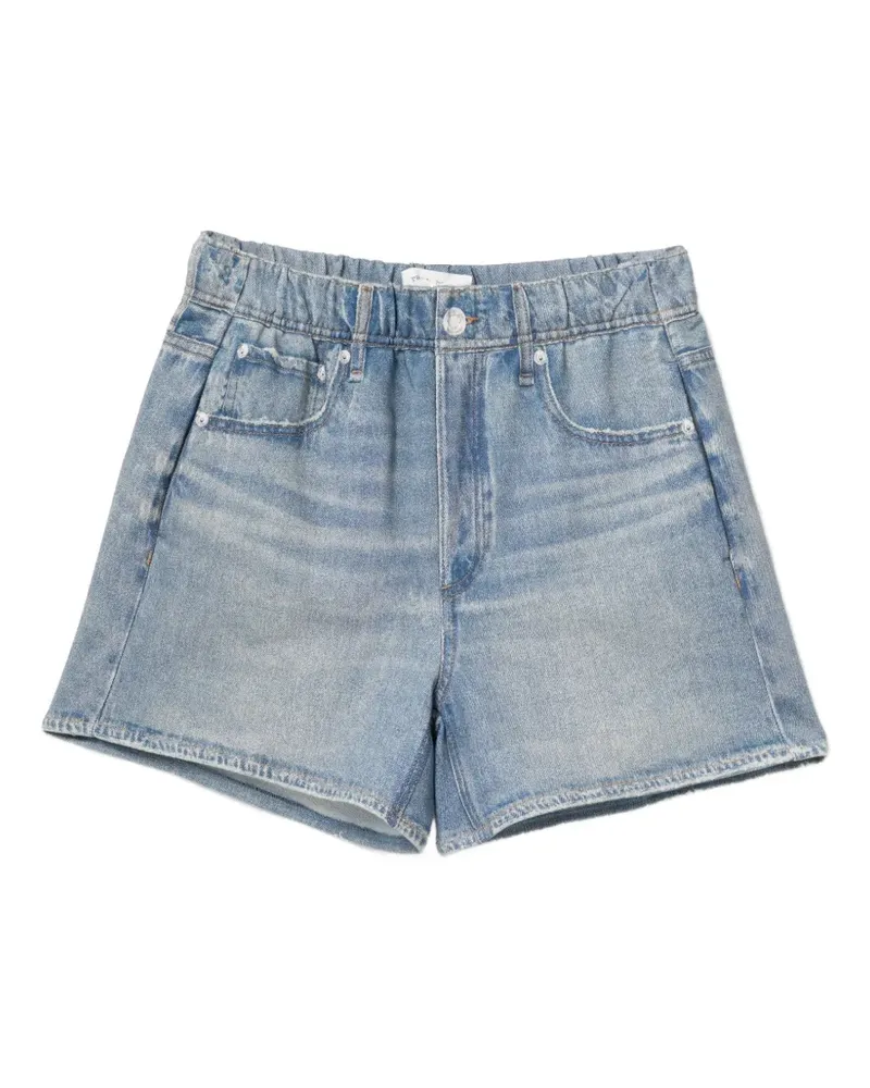 Rag & Bone Miramar Walking-Shorts aus Frottee - Blau Blau