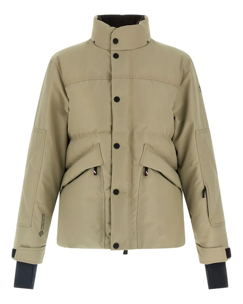 Moncler Elfin quilted-hooded jacket - Nude Nude