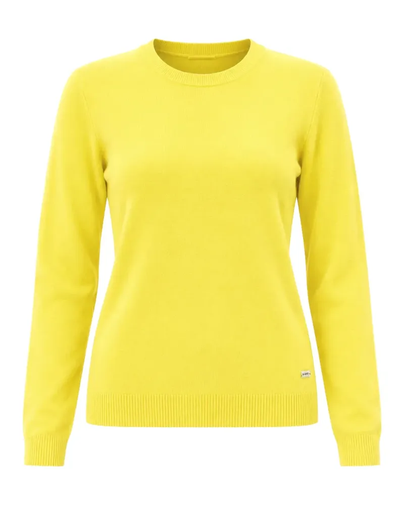 Baldinini round-neck cashmere sweater - Gelb Gelb