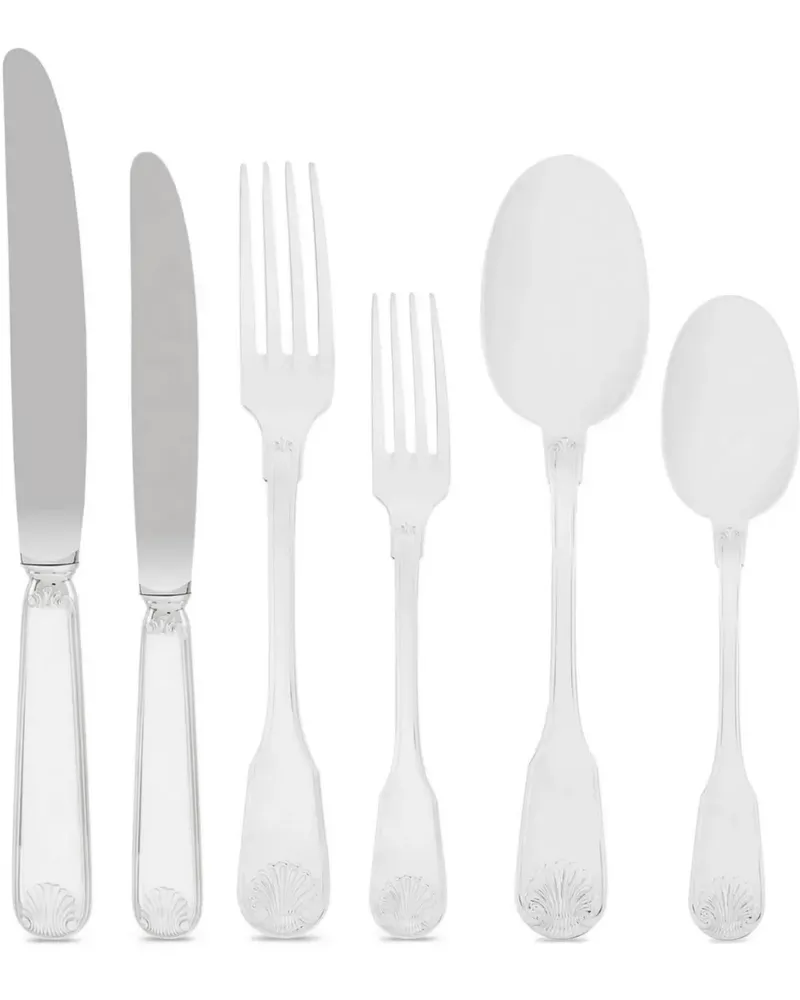 Dolce & Gabbana 6-teiliges Besteckset - Silber Silber