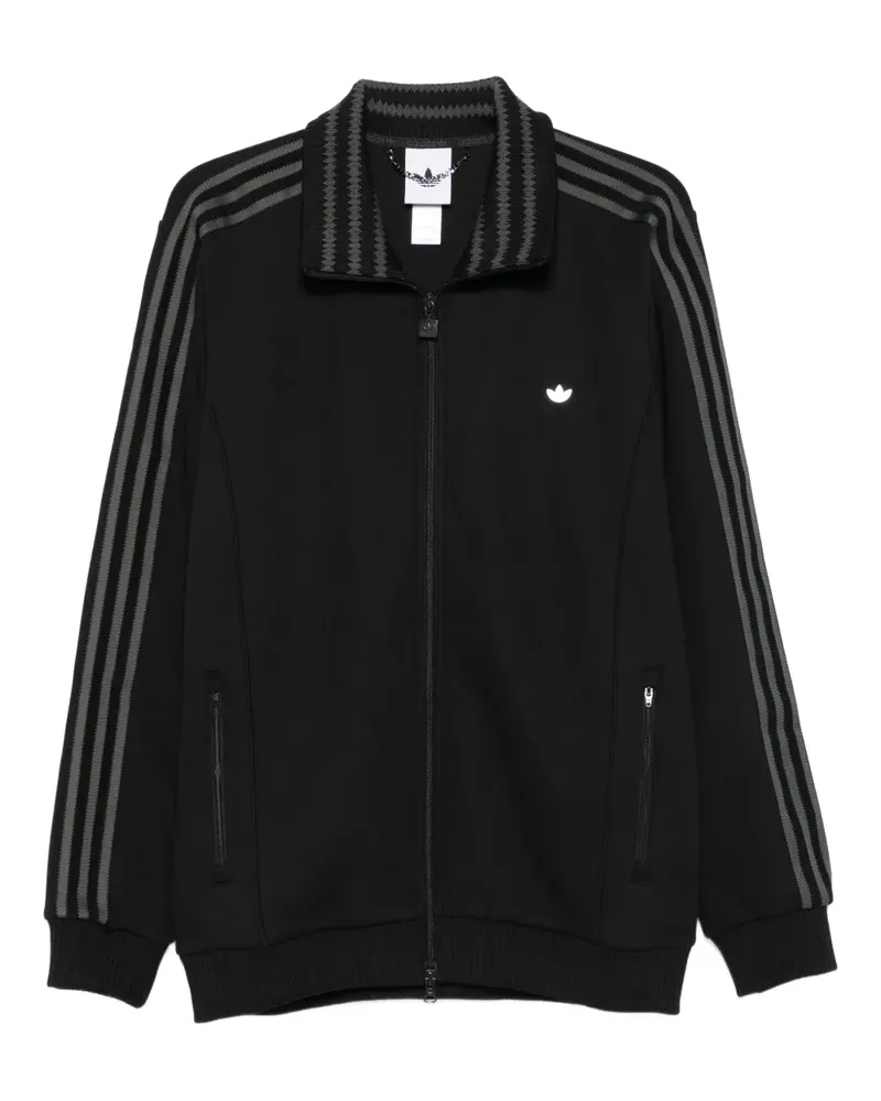 adidas Premium Joggingoberteil mit 3 Streifen - Schwarz Schwarz