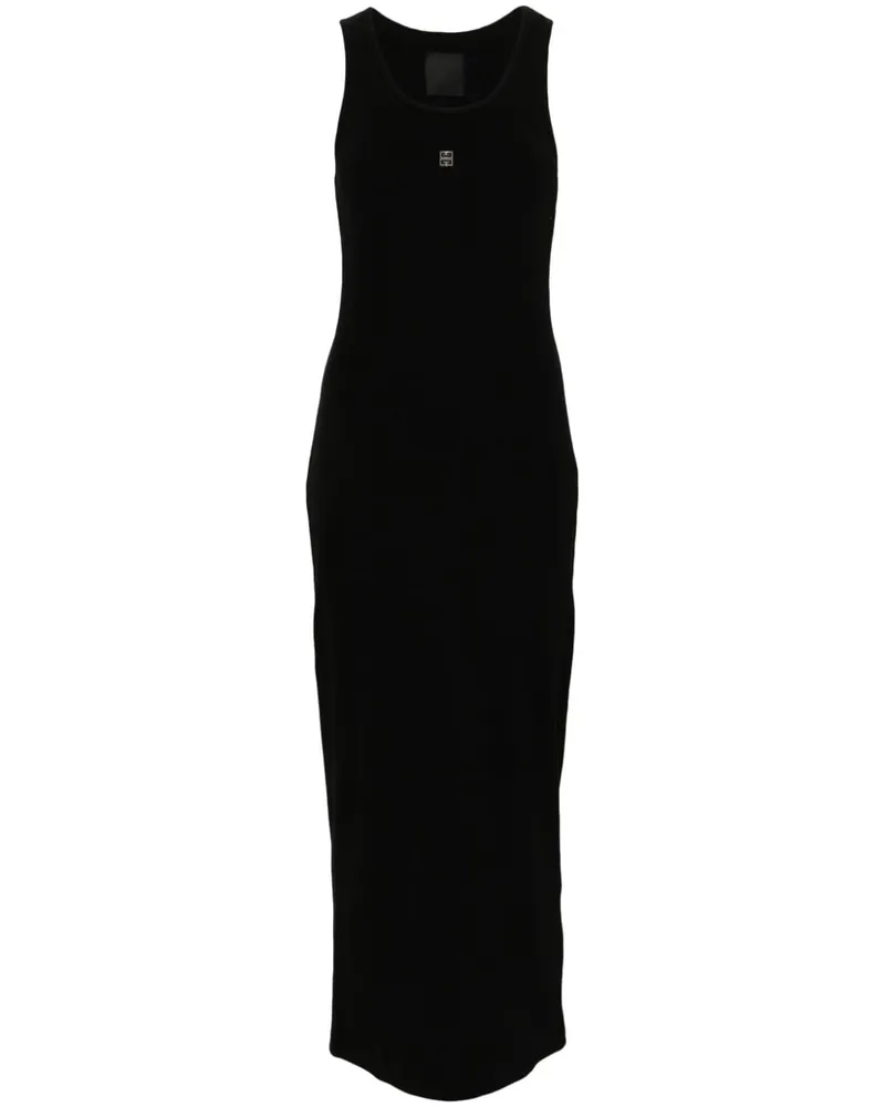 Givenchy Midikleid mit 4G-Schild - Schwarz Schwarz