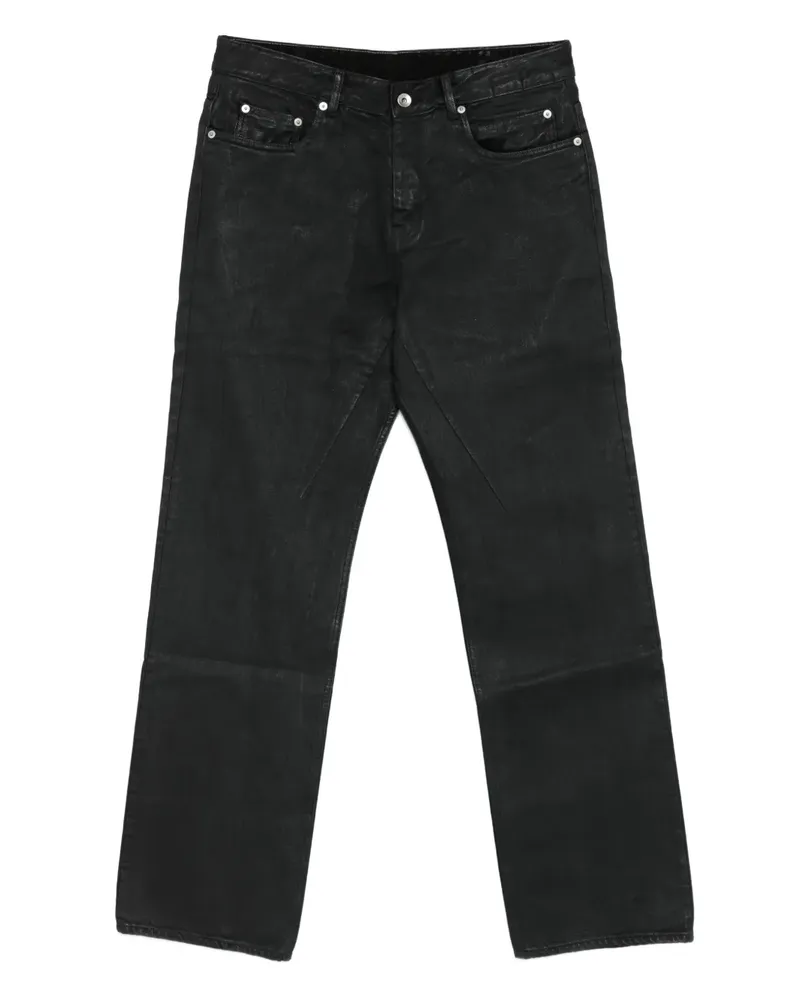DRKSHDW by Rick Owens Gewachste Jeans - Schwarz Schwarz