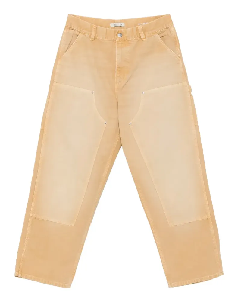 Carhartt WIP Brandon Jeans im Layering-Look - Nude Nude