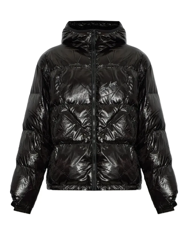 Carne Bollente hooded padded jacket - Schwarz Schwarz