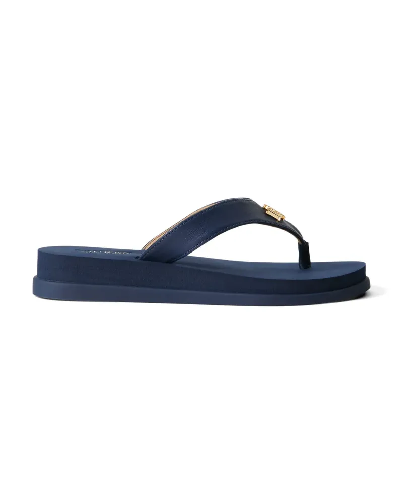 Ralph Lauren Sandalen mit Logo-Schild - Blau Blau