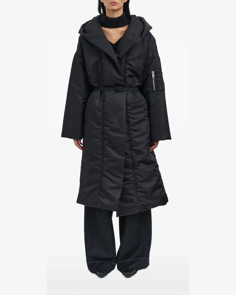Andrea Ya'aqov padded coat - Schwarz Schwarz