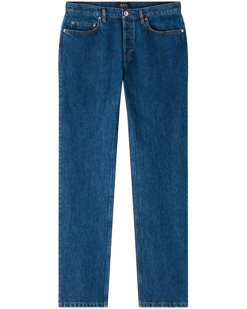 A.P.C. Jeans mit geradem Bein - Blau Blau