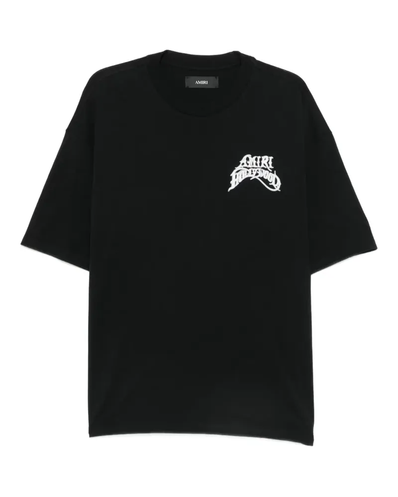 Amiri Hollywood LJ Skate cotton T-shirt - Schwarz Schwarz
