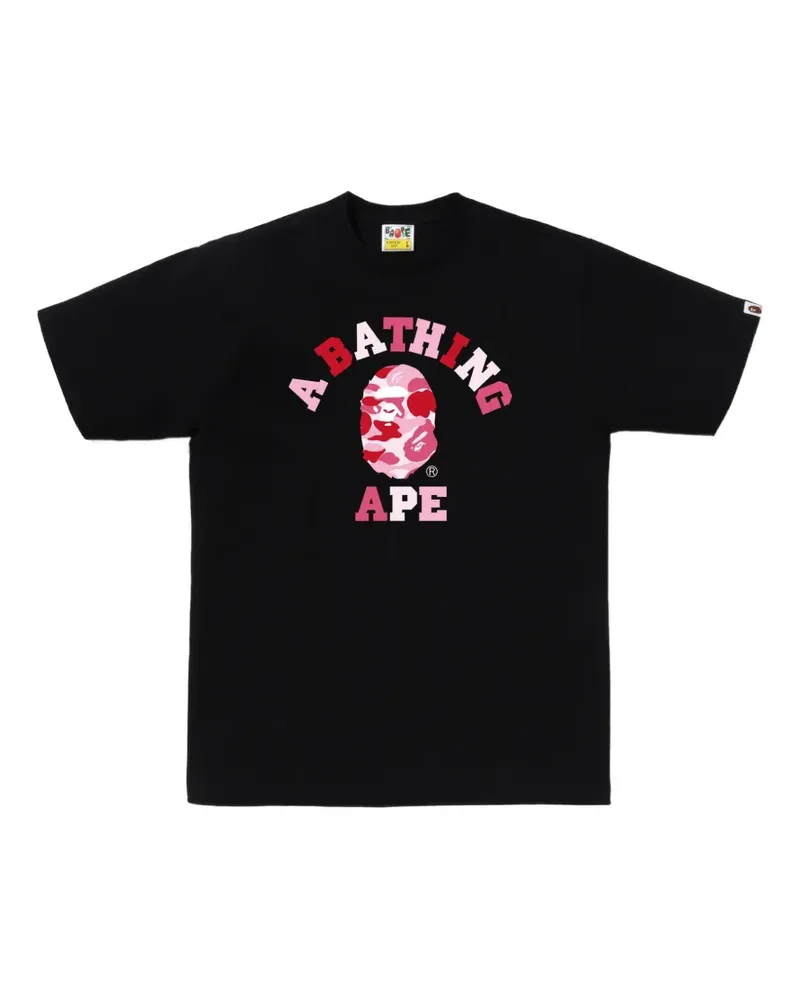 BAPE Ape-Head T-Shirt - Schwarz Schwarz