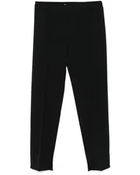 D.EXTERIOR Klassische Tapered-Hose Schwarz